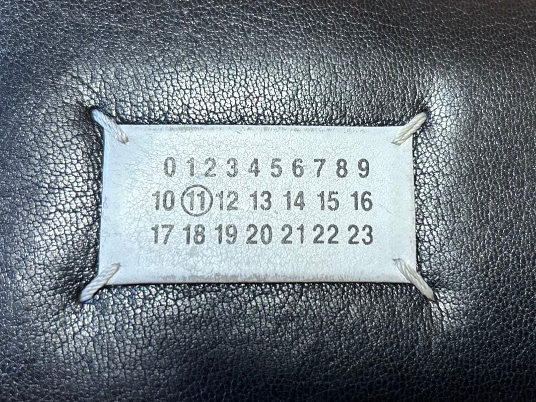 塩*福様 (値下げしました)メゾンマルジェラ 長財布 タグ