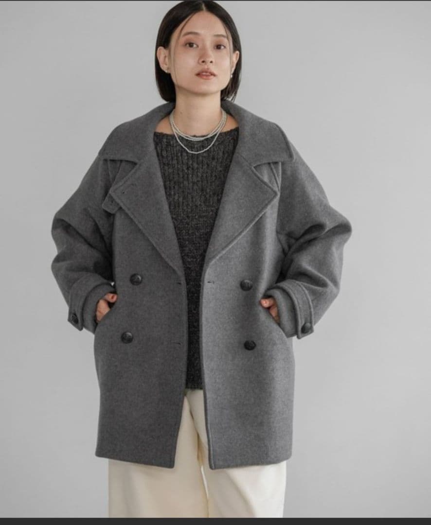 【タグ付き】a part by 　今季　スーパー100 2WAYコート