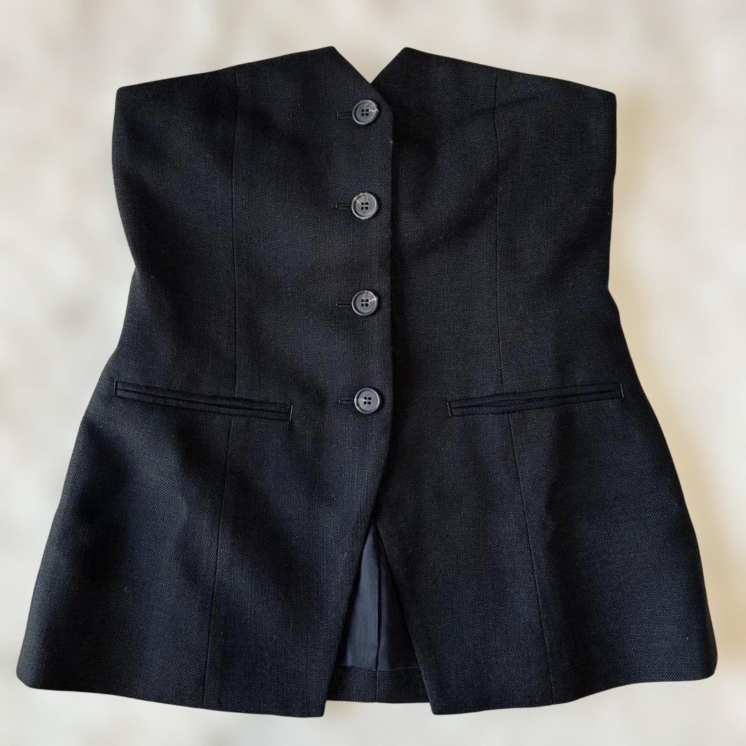 極美品　ウィムガゼット 2025年 ジュートライクビスチェ 38