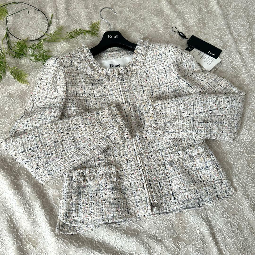 Rene ジャケット　高級イタリー製生地　美品