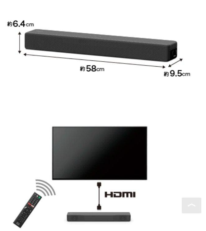 サウンドバー SONY HT-S200F