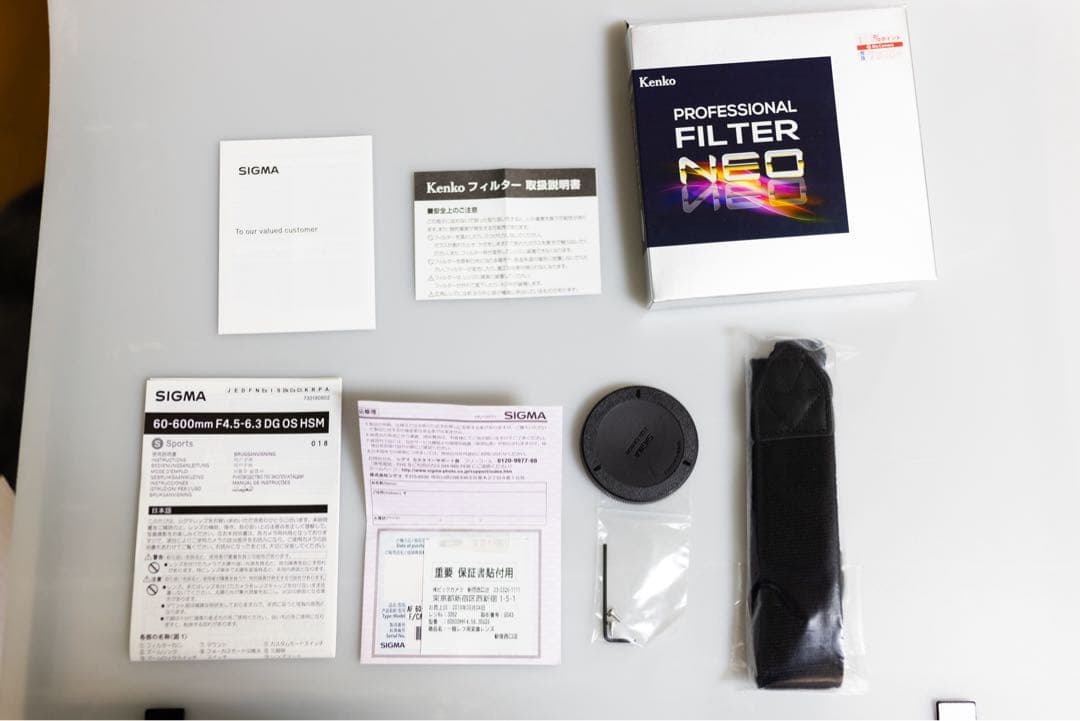 シグマ SIGMA 60-600mm F4.5-6.3 Sports EF