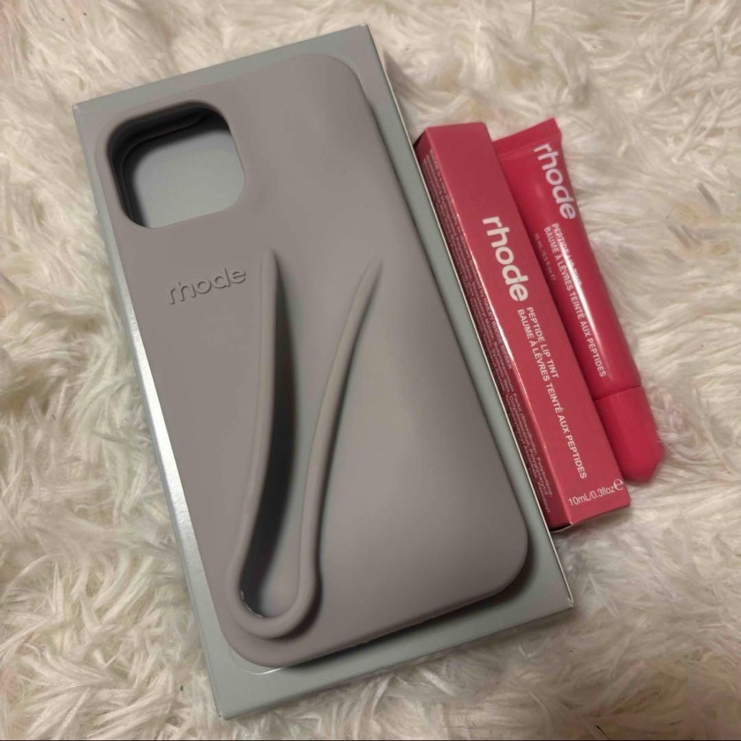 rhode iPhoneケース+リップ