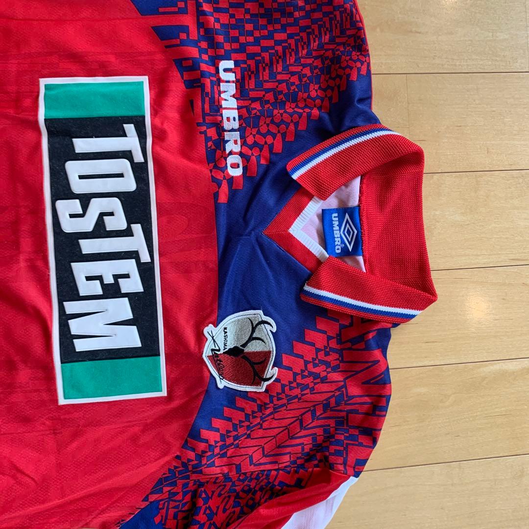 鹿島アントラーズ　ANTLERS Umbro サッカーユニフォーム背番号なし