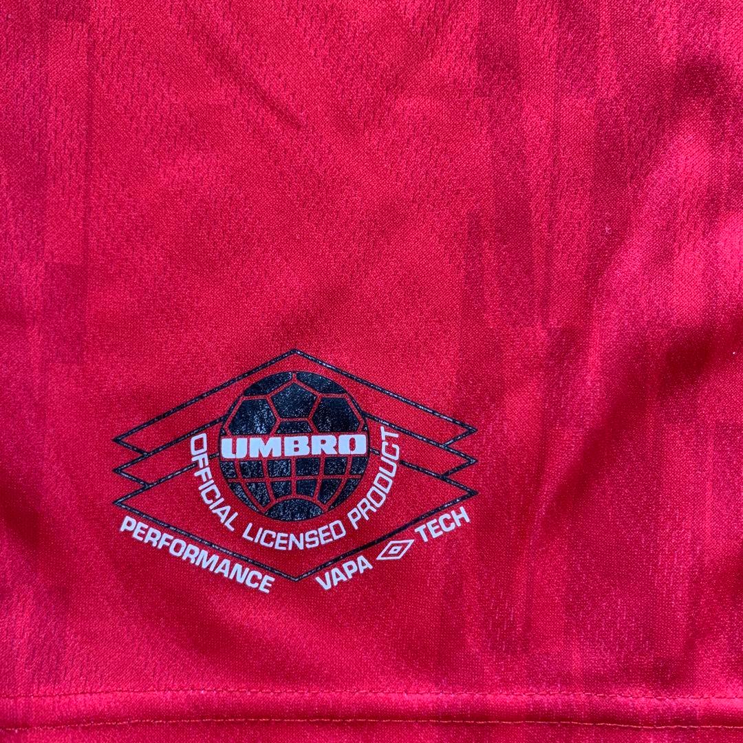 鹿島アントラーズ　ANTLERS Umbro サッカーユニフォーム背番号なし