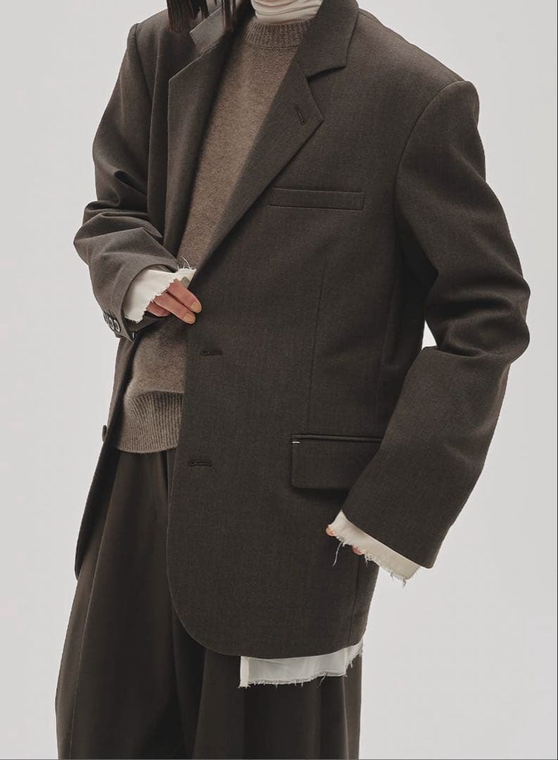 新品 TODAYFUL オーバー ショルダー ジャケット 38 2025秋冬