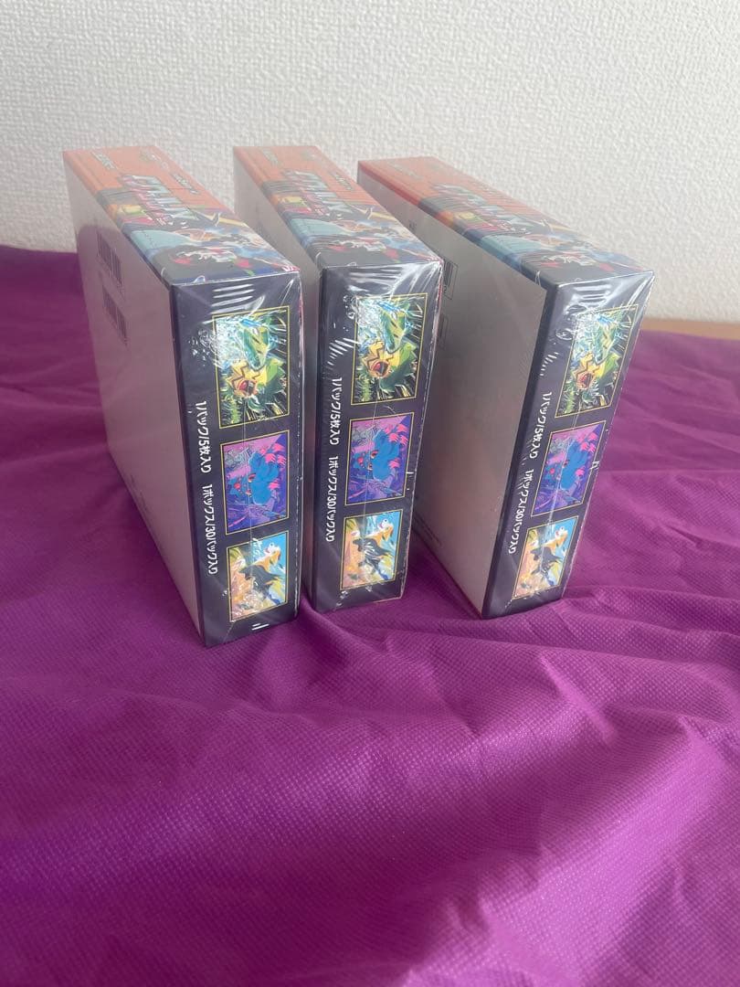 ポケモンカード　インフェルノX　シュリンク付き　3BOX