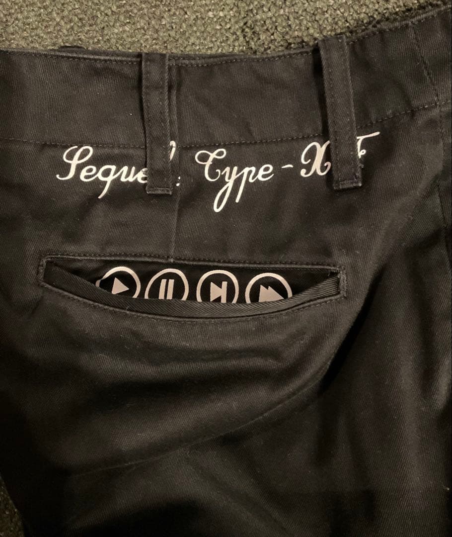 吉*家様 SEQUEL TYPE-XF チノパン ブラック M fragment