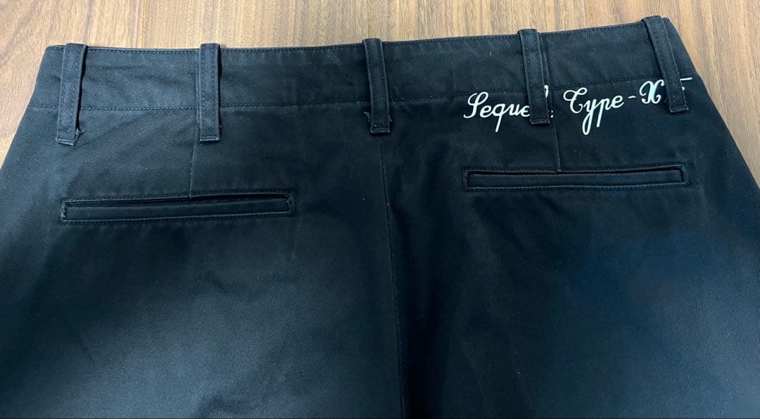 吉*家様 SEQUEL TYPE-XF チノパン ブラック M fragment