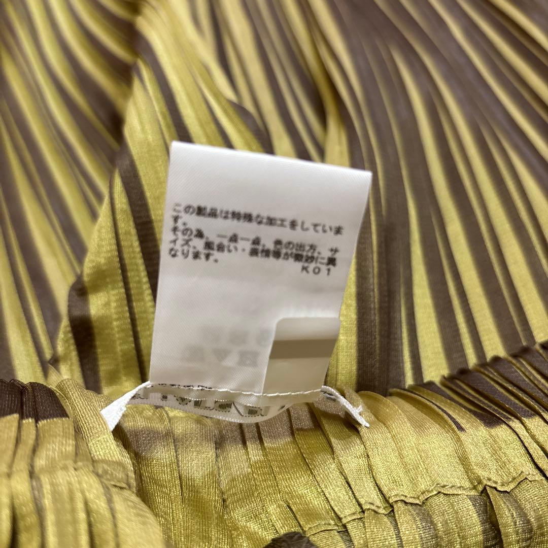 PLEATS PLEASE プリーツガウチョパンツ