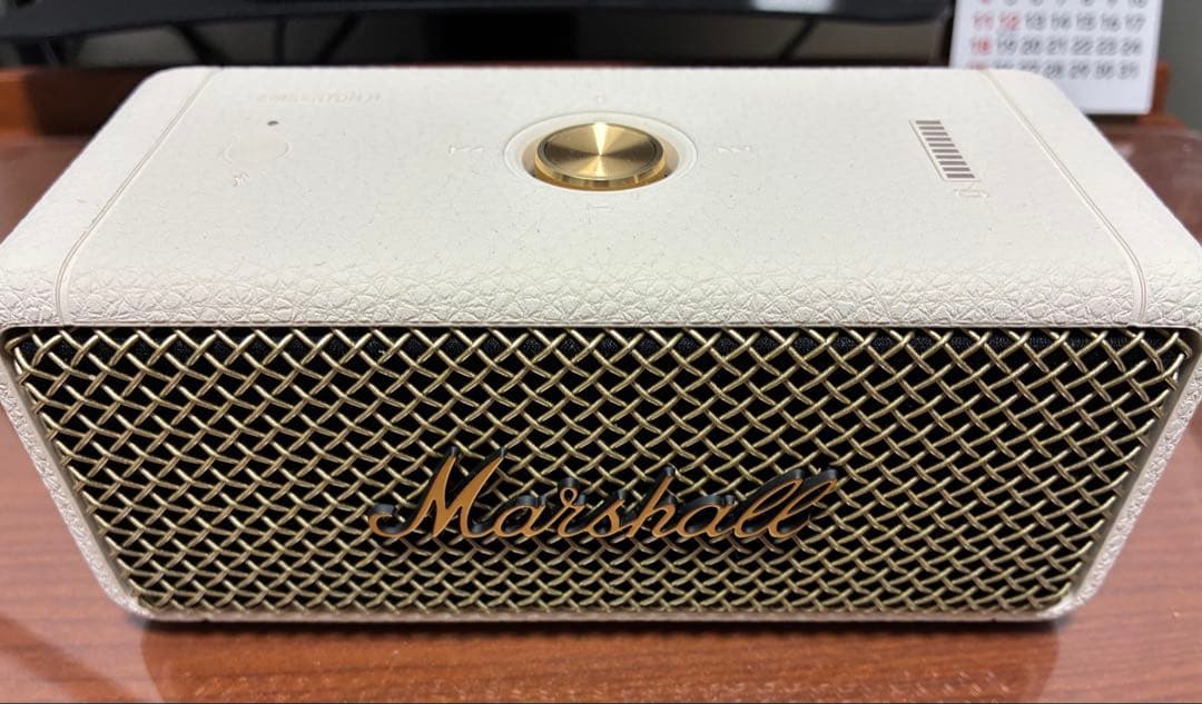 Marshall ワイヤレススピーカー クリーム