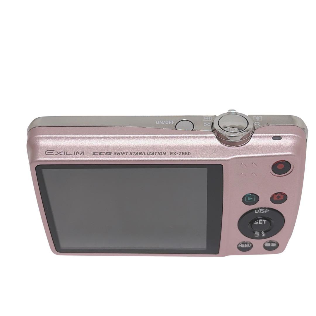 【動作品】 CASIO カシオ EX-Z550 コンパクトデジタルカメラ ピンク
