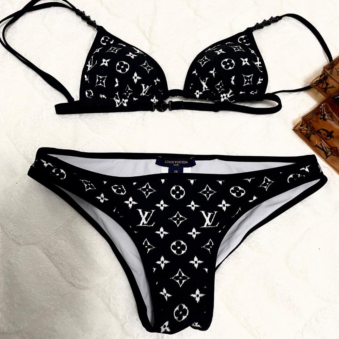 【美品】Louis Vuitton ブラック ビキニ ケース付