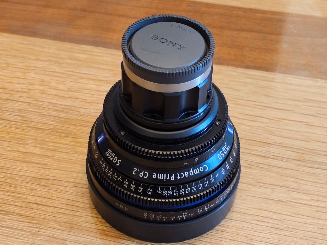 Carl Zeiss CP.2 cp2 50mm T1.5 動画シネマレンズ