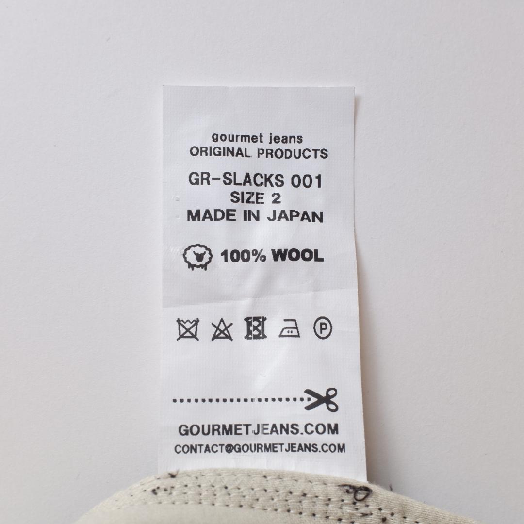 gourmet jeans Wild Gum スラックス