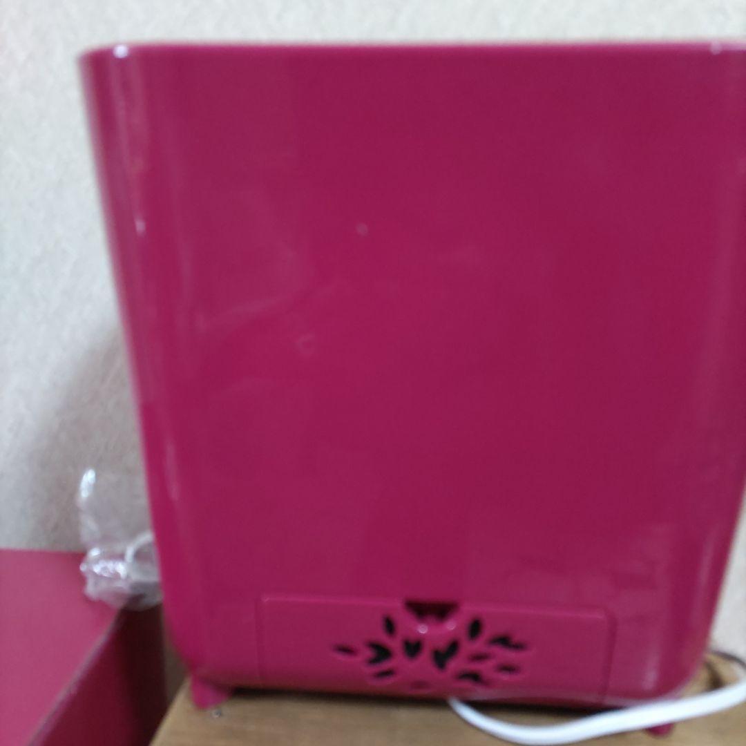 TOFFYハイブリッド式加湿器 ピンク 新品