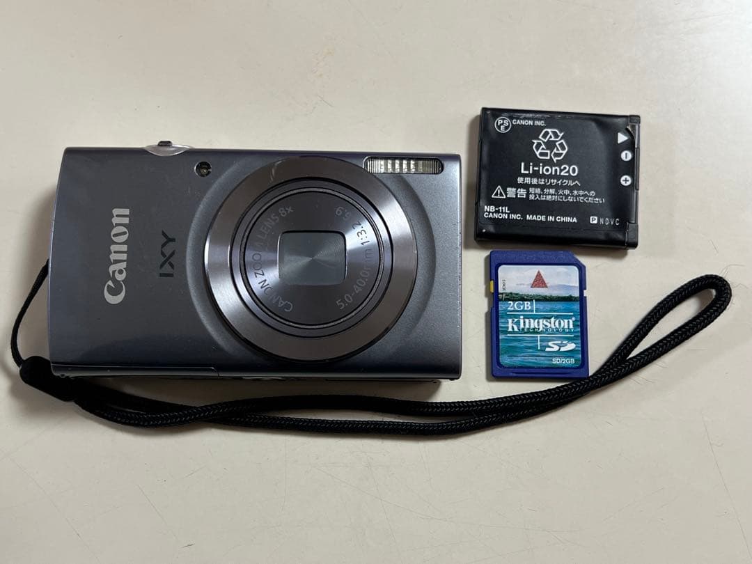 ジャンクCanon デジタルカメラ IXY150