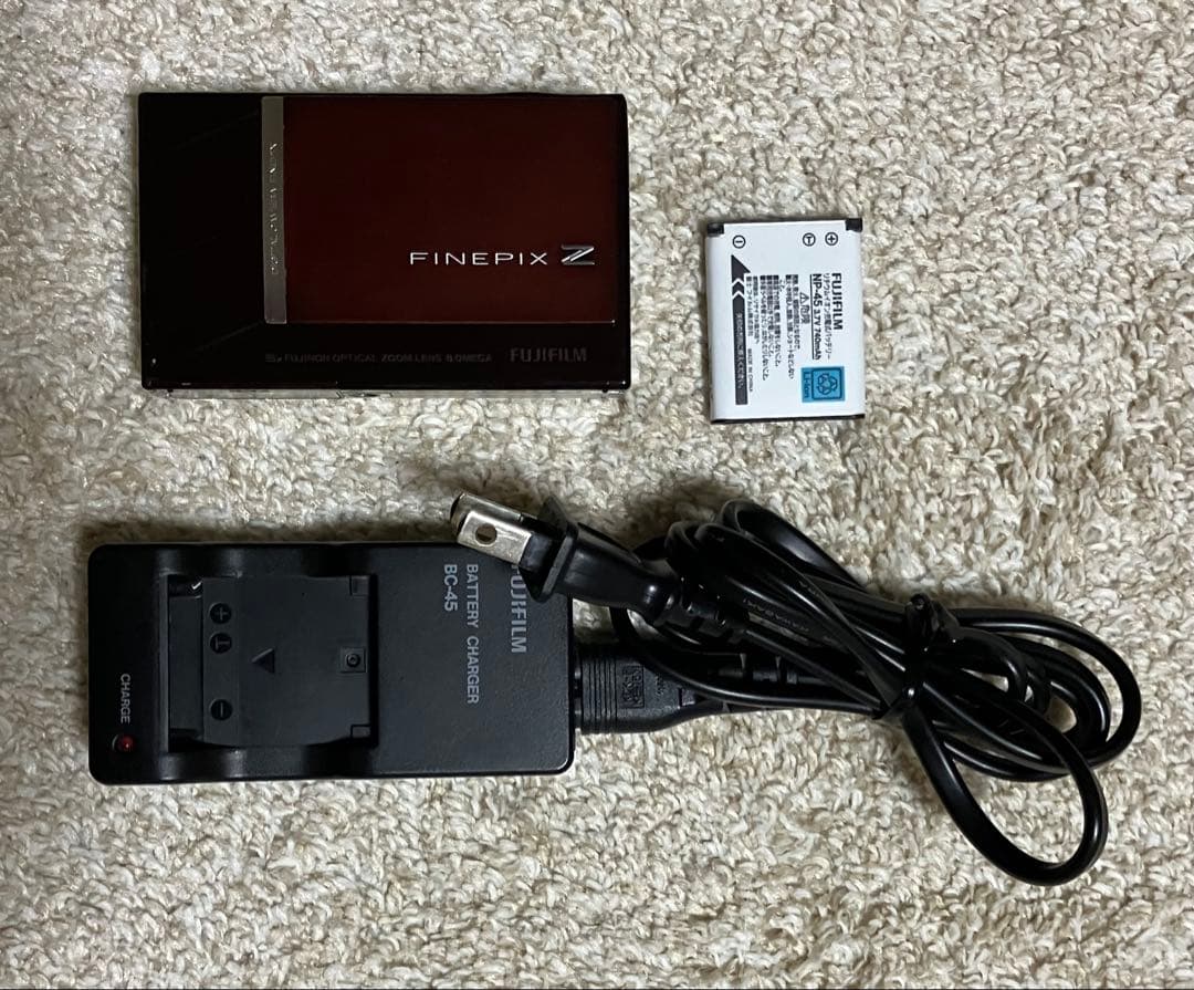 Fujifilm FinePix Z100fd コンパクトカメラ ブラウン