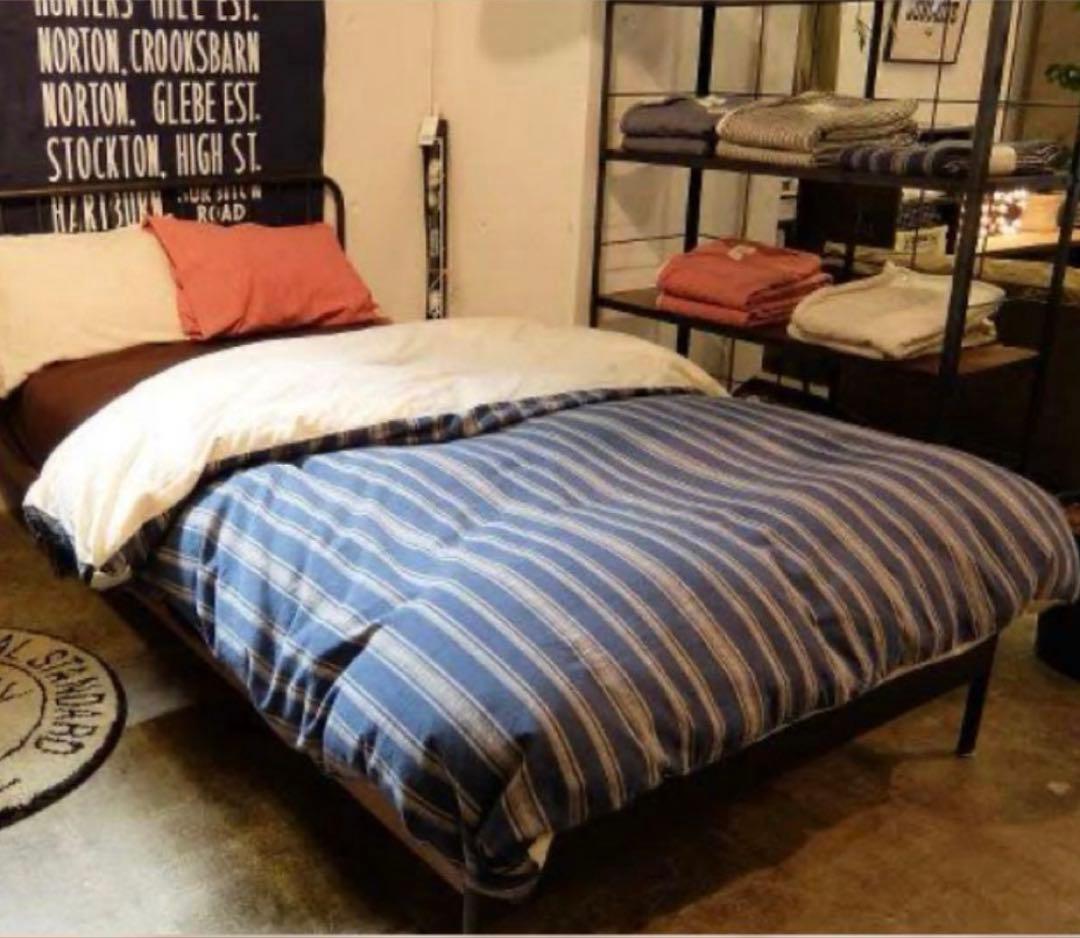 ブラック　ジャーナルスタンダードファニチャー サンクベッド　ダブル