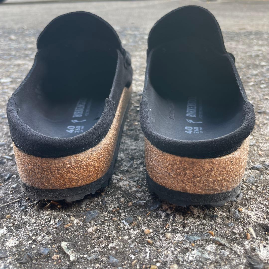 美品　ビルケン　ネープルス　40 ブラック