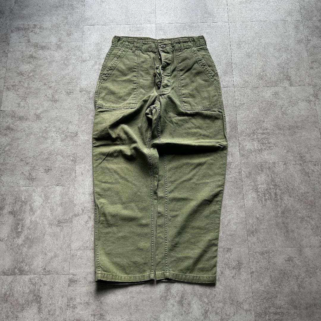 H*a様 70s アメリカ軍 OG107 ベイカーパンツ 32×29
