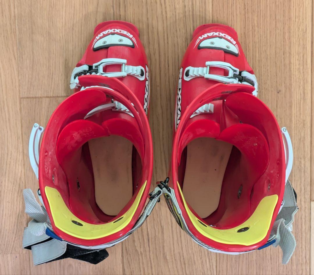 REXXAM F-110 レッド スキー靴