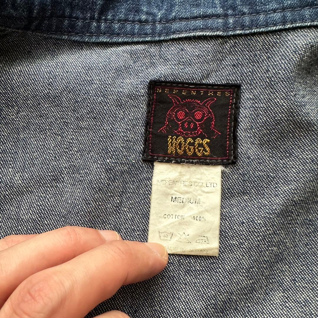 超希少 90s NEPENTHES HOGGS USN デニム カバーオール