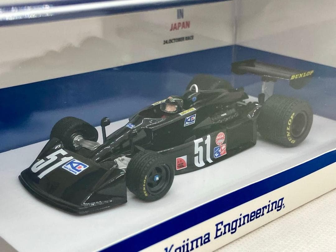 ★新品★コジマ KOJIMA KE007★長谷見昌弘★1976日本GP★1/43