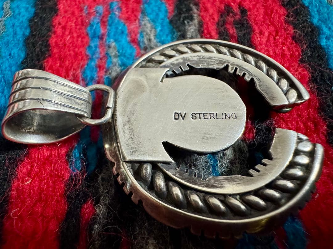 最終 デルバートバンデバー ナジャペンダントトップ ターコイズマウンテン ナバホ