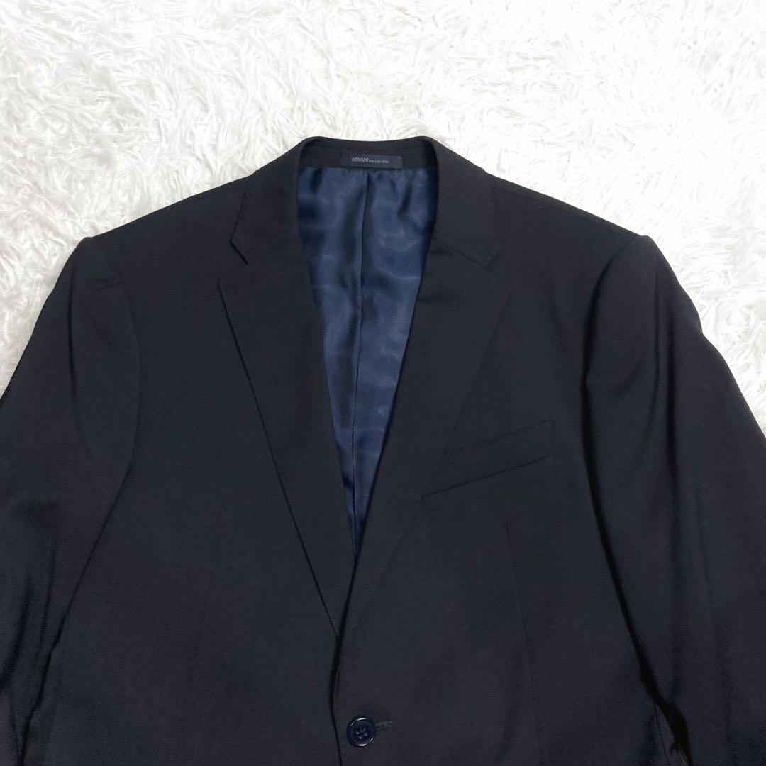 ほぼ未使用品✨アルマーニコレツィオーニ 2Bスーツセットアップ 総裏 フォーマル