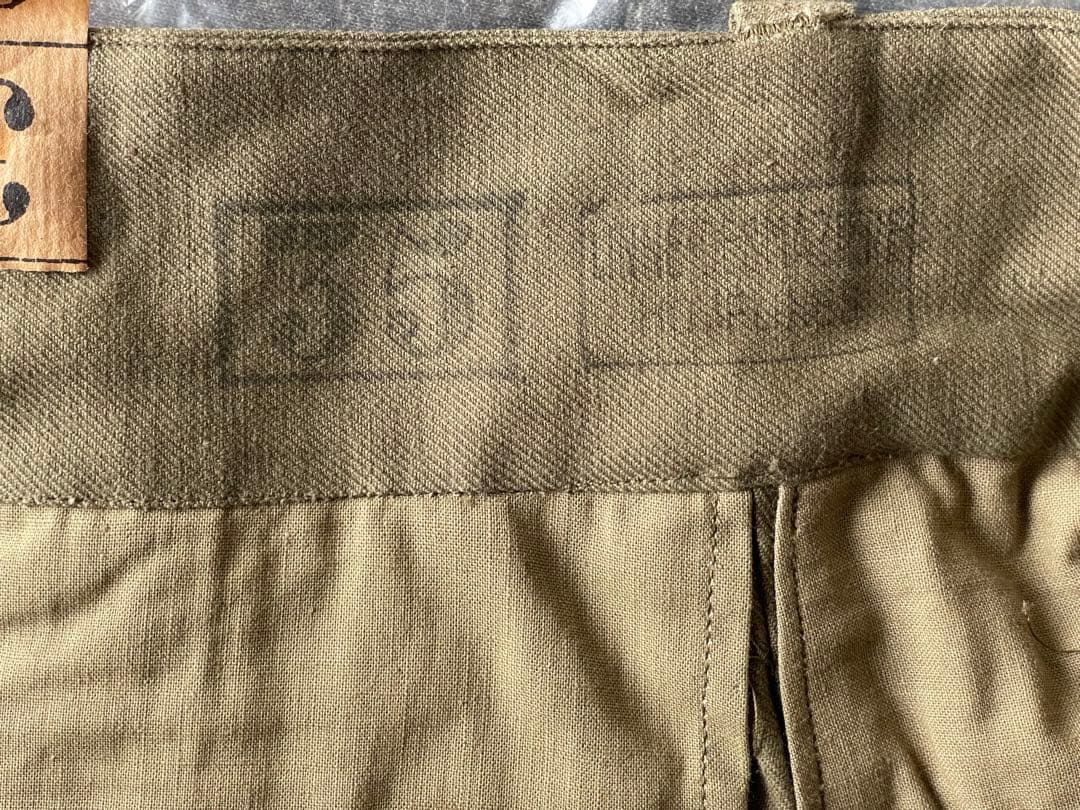 French Military M47 cargo 前期 紙タグ付デッド 35