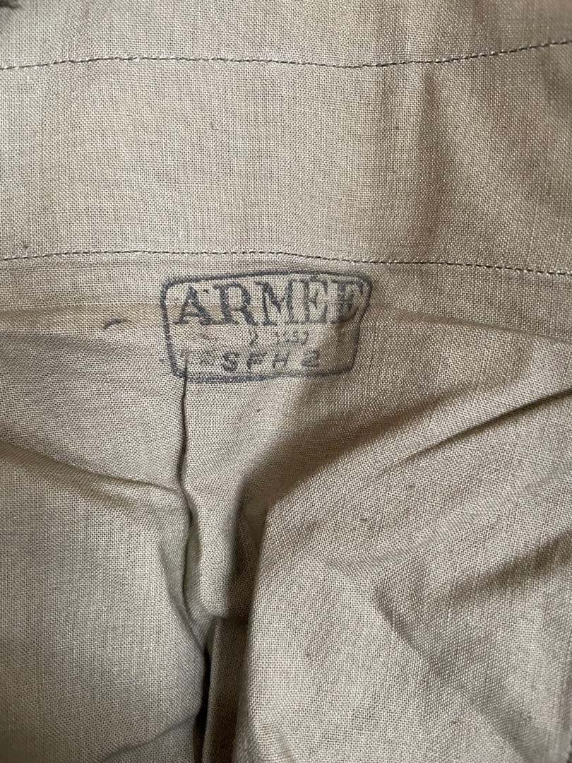 French Military M47 cargo 前期 紙タグ付デッド 35