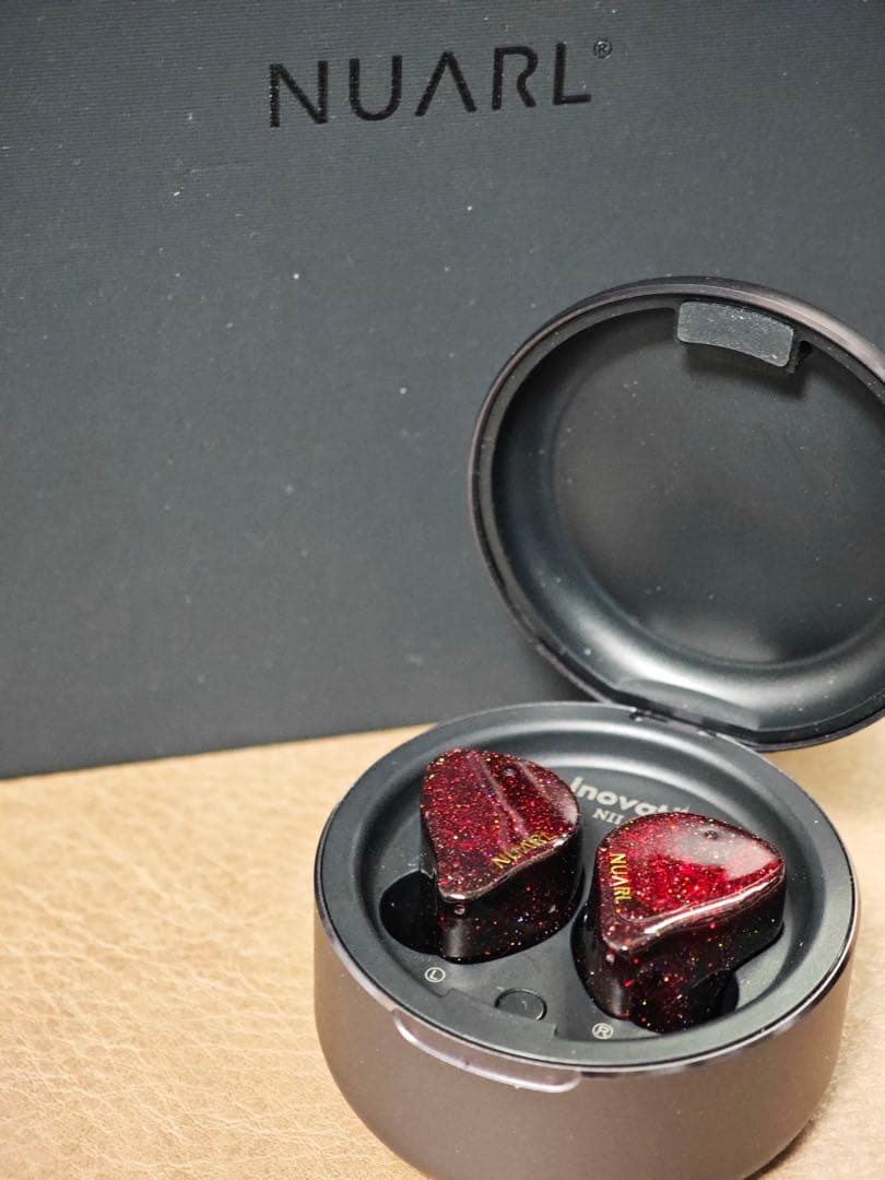 イヤホン NUARL Inovator Burgundy Red