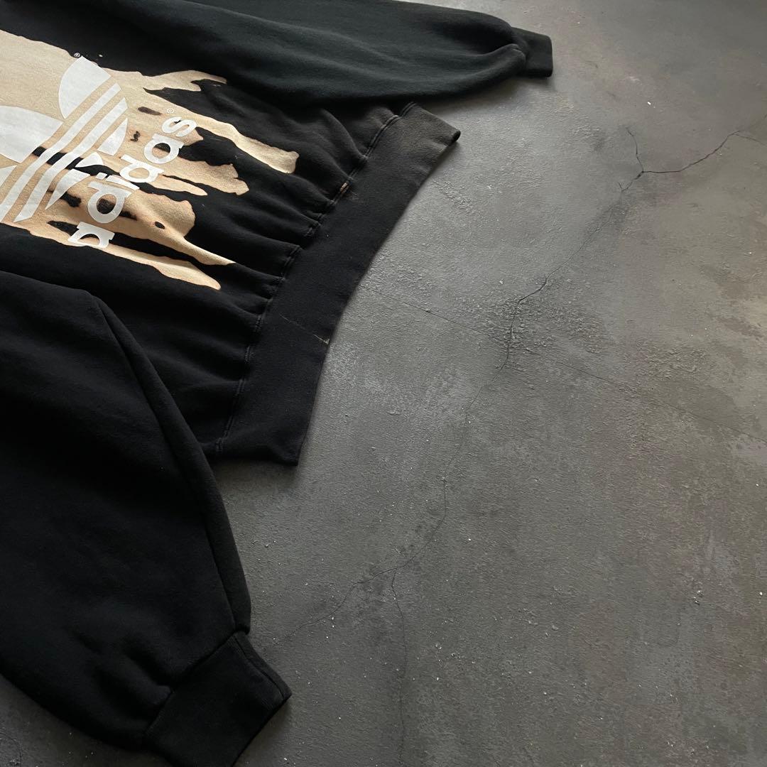 80's”万国旗“adidas”USA製“両面プリント“常田“sweat