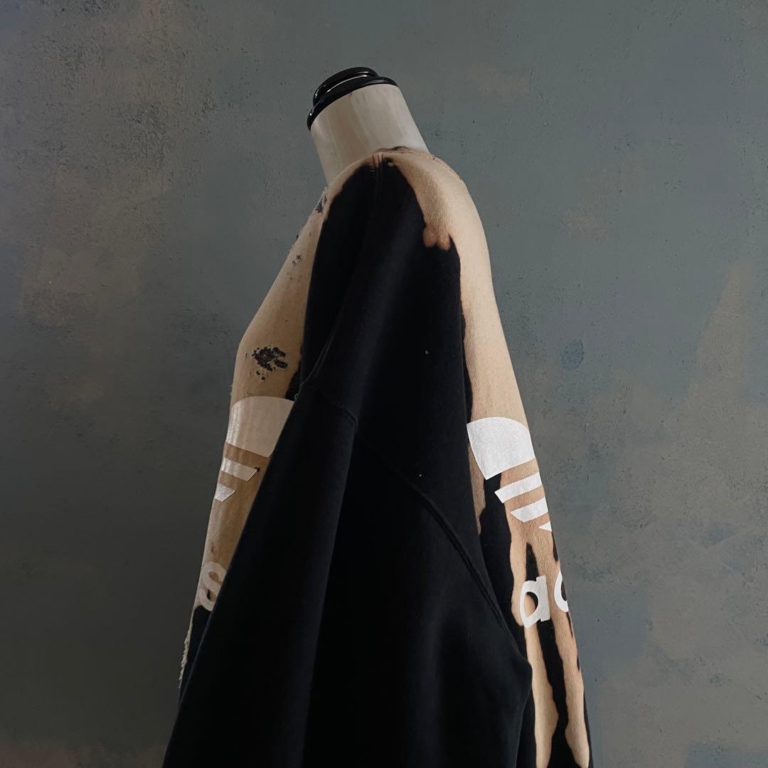 80's”万国旗“adidas”USA製“両面プリント“常田“sweat