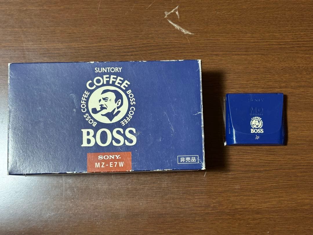 SONY MDウォークマン MZ-E7W BOSS仕様 傷あり 読み込み確認済み