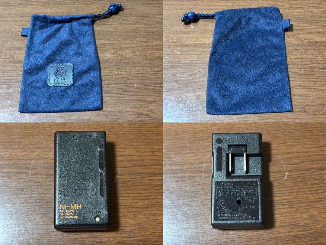 SONY MDウォークマン MZ-E7W BOSS仕様 傷あり 読み込み確認済み