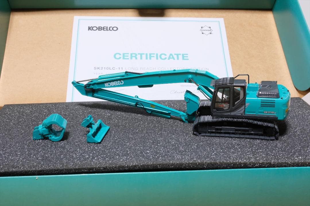 コベルコSK210LC-11ロング　ミニチュア
