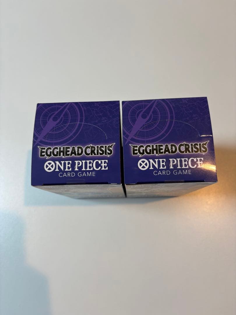 エッグヘッドクライシス　テープ付き2BOX ワンピースカード