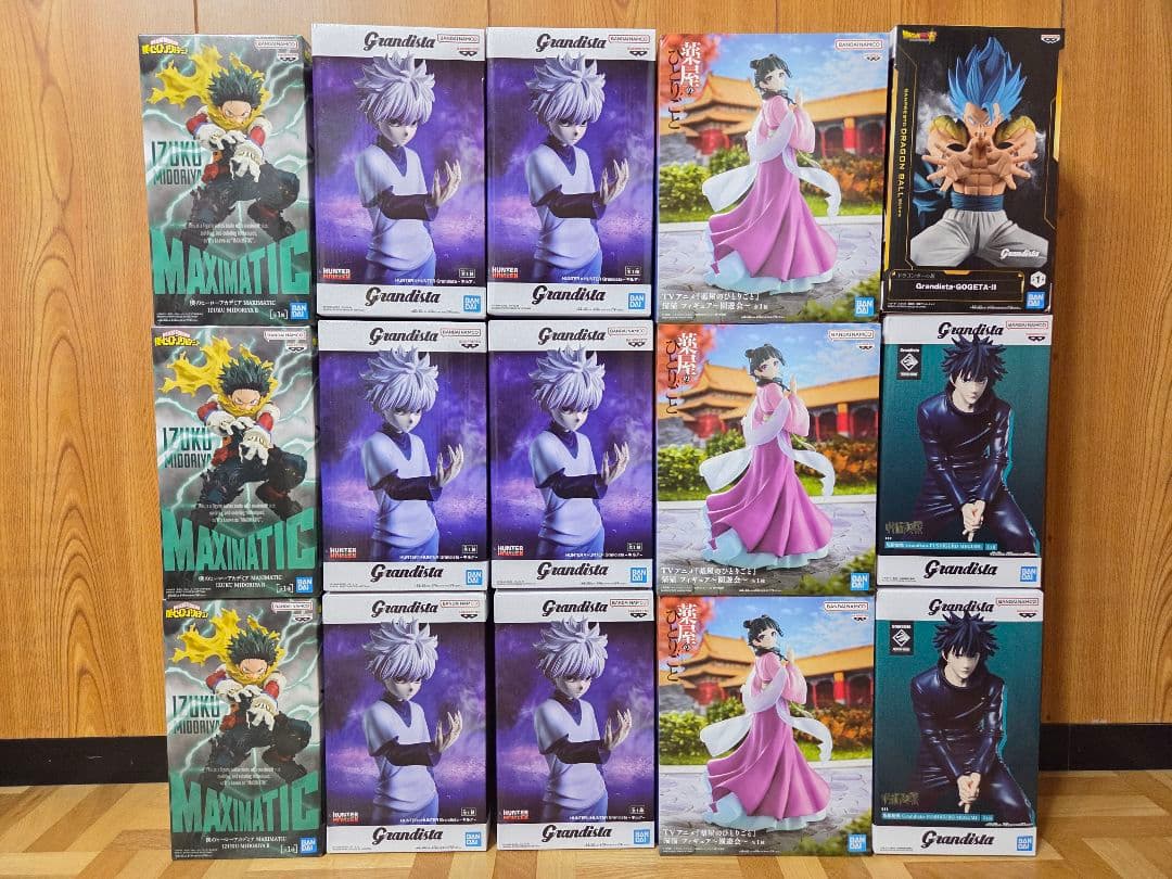 最新フィギュア15個セット　プライズ　呪術廻戦　薬屋のひとりごと　ハンター