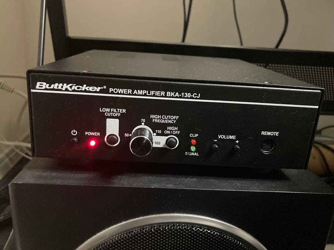 【中古】ButtKicker Gamer2サウンド連動型 振動デバイス