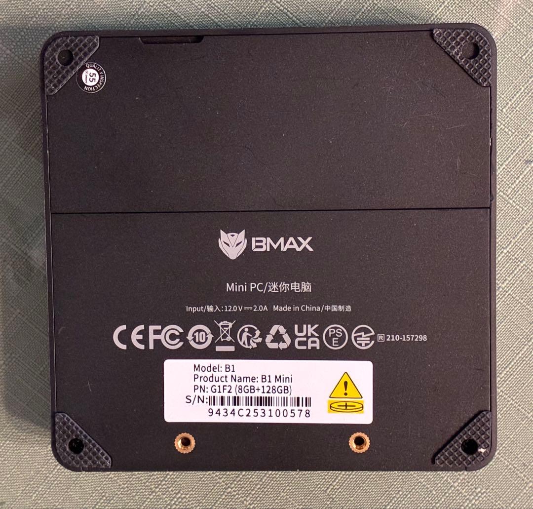 ミニPC BMAX B1 MINI 8GB+128GB Intel N4000