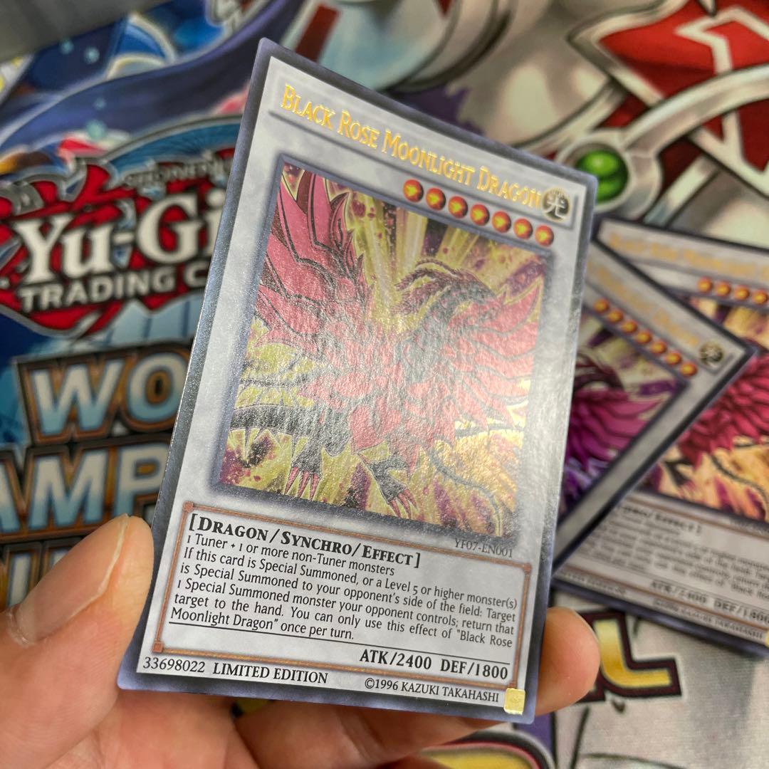 英語版　月華竜ブラックローズ　ウルトラ　YF07   3枚セット