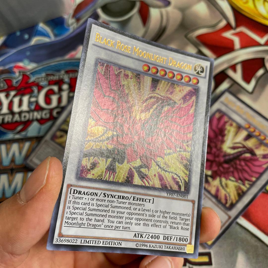 英語版　月華竜ブラックローズ　ウルトラ　YF07   3枚セット