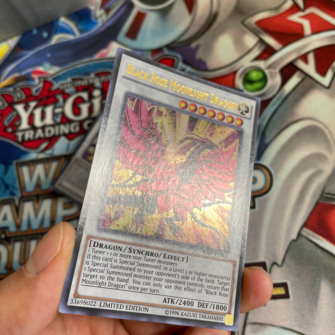 英語版　月華竜ブラックローズ　ウルトラ　YF07   3枚セット