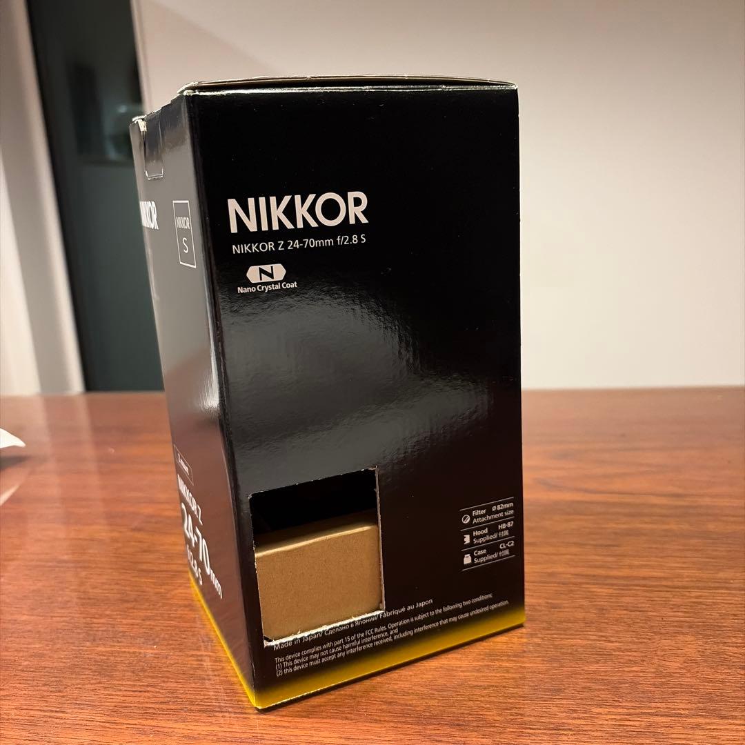 NIKKOR Z 24-70mm f/2.8 S ズームレンズ