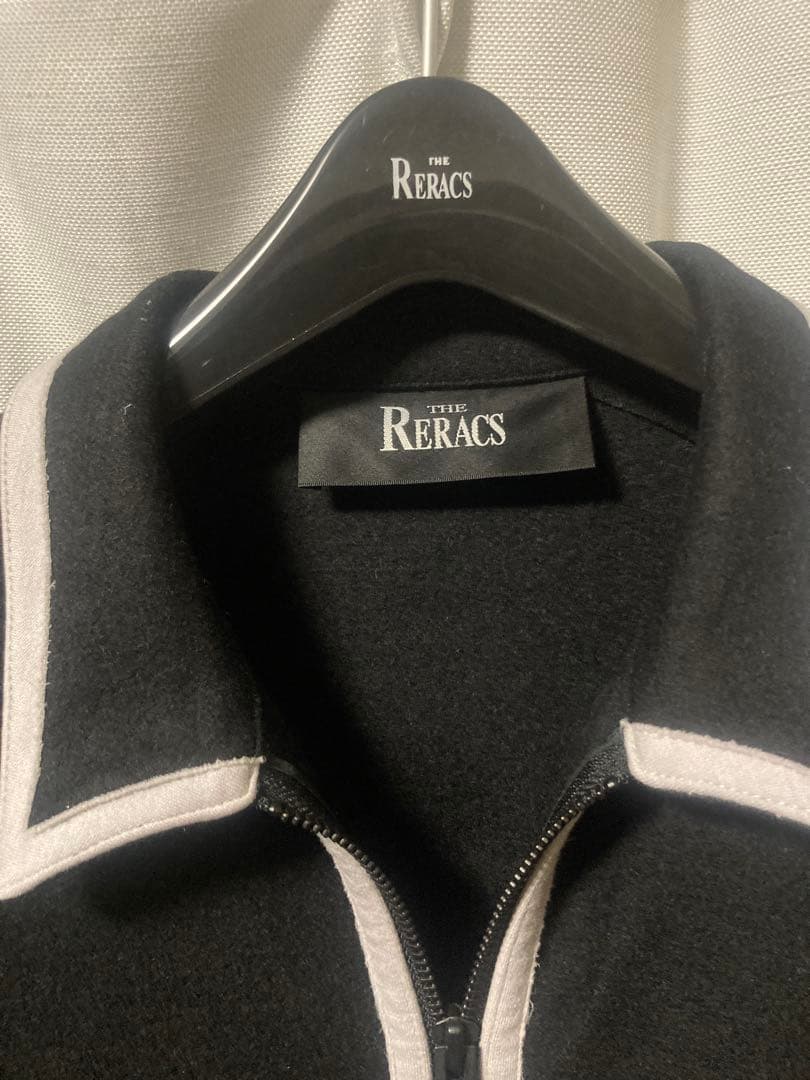 THE RERACS 美品　LINE WOOL SHIRTS 48