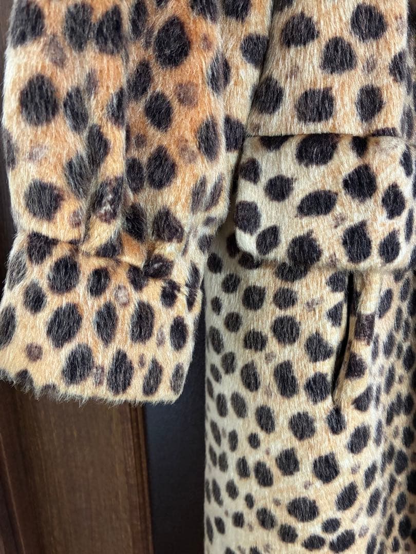 ヴィンテージヒョウ柄 Sportowneコート