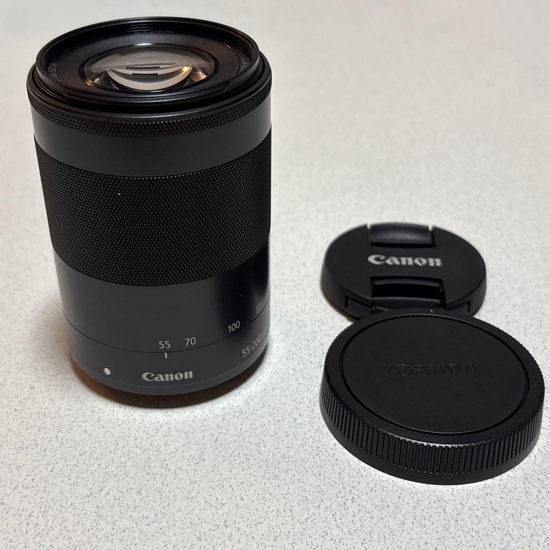 Canon 望遠レンズEF-M55-200mm F4.5-6.3 IS STM