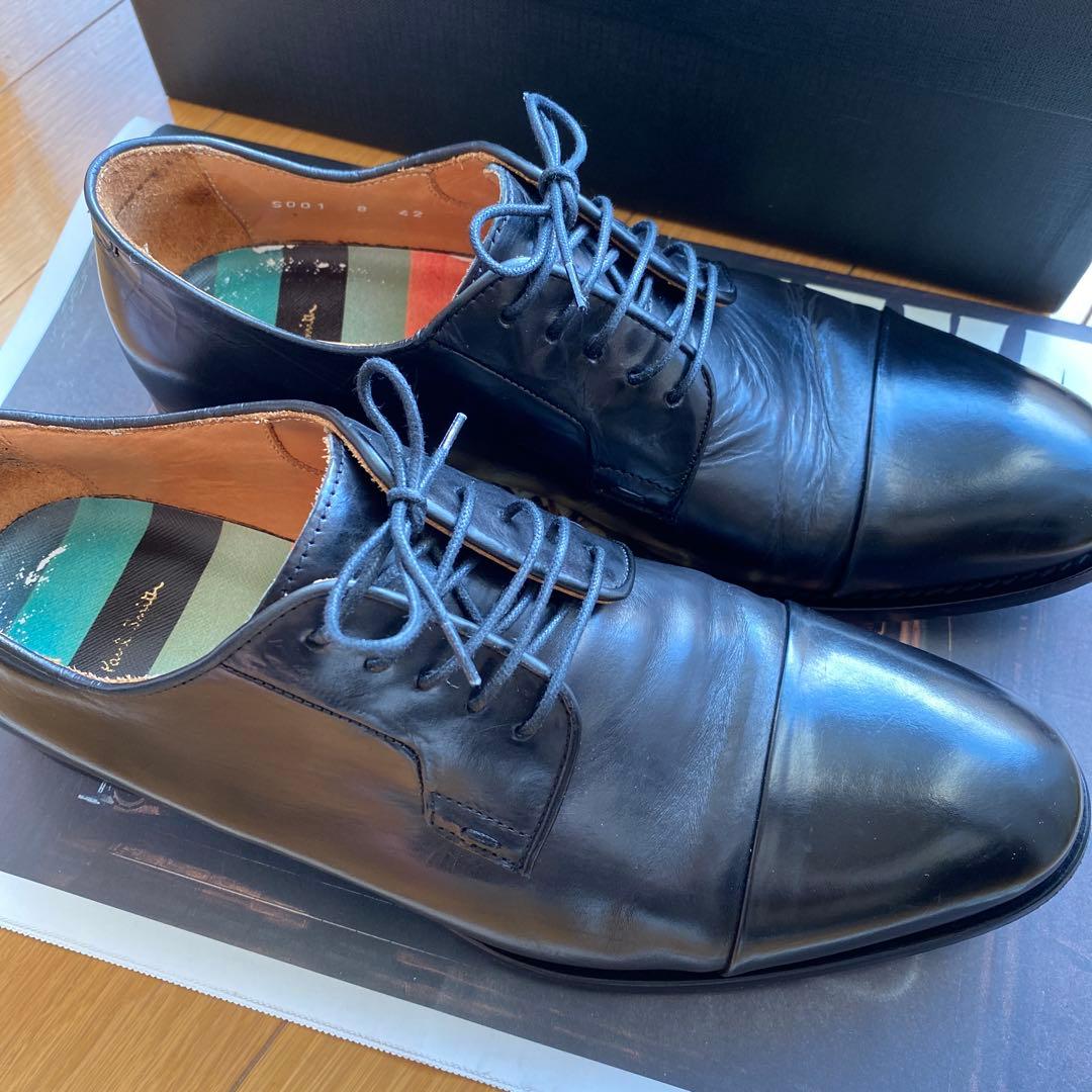 Paul Smith ポールスミス　黒　革靴　サイズ8